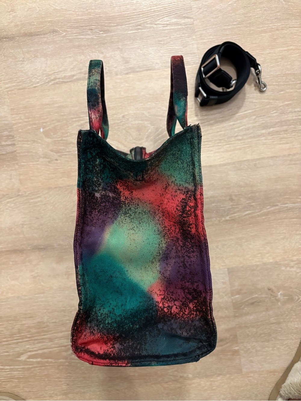 Medium Marc Jacobs Berry Skittles Splatter The Tote Bag - Picture 5 of 14